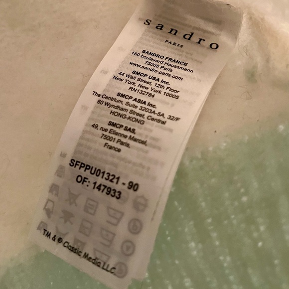 Sandro Colorblock Mohair Sweater - Picture 5 of 5